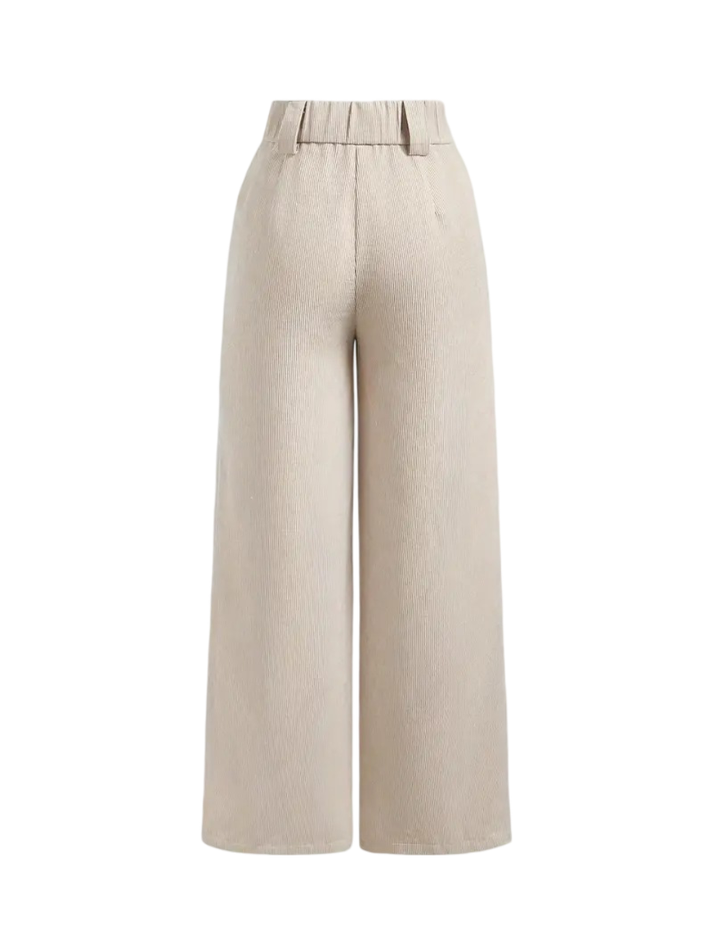 Women'S Casual Style Polyester Cargo Pants