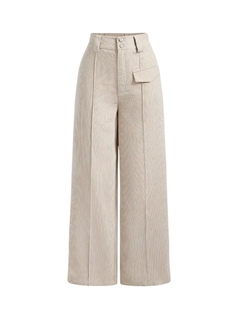 Women'S Casual Style Polyester Cargo Pants