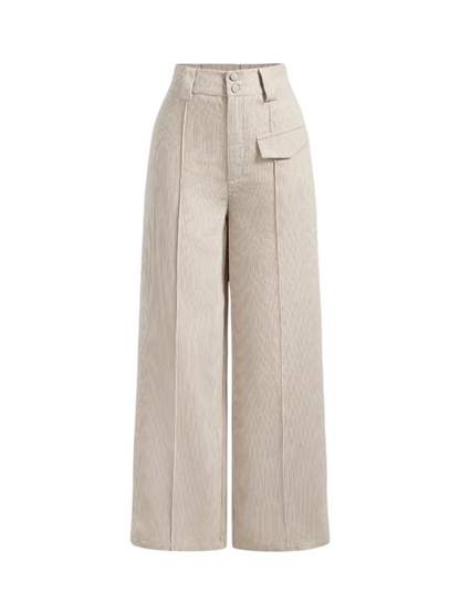 Women'S Casual Style Polyester Cargo Pants