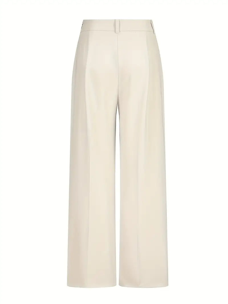 Casual Wide-Leg Pants